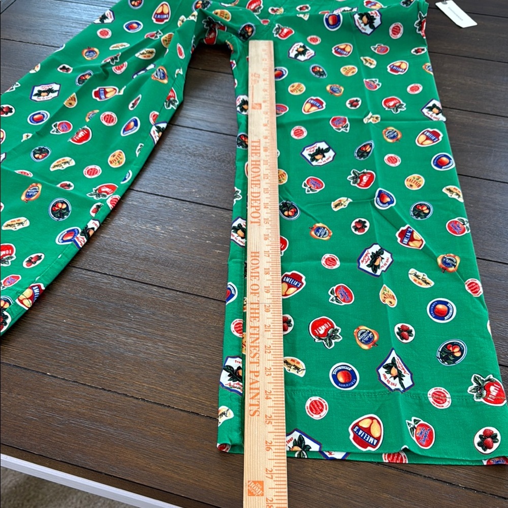 Anthropologie Maeve The Colette Cropped Wide-Leg Pants Size 29 - Picture 5 of 13